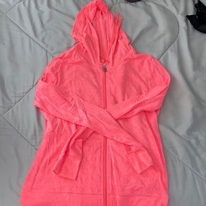 Women’s thin zip up hoodie